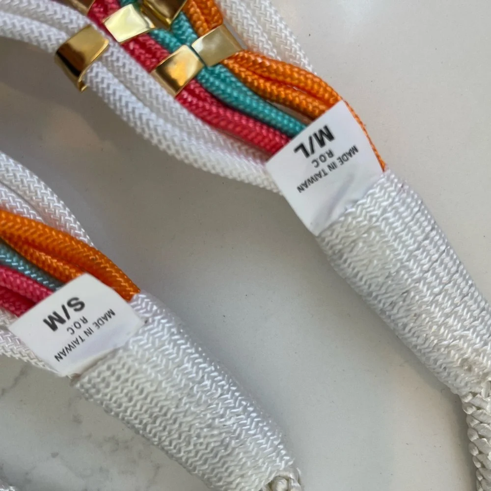 NWT! Vintage belt 1980s pastel retro.  I have 2!